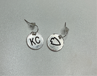 KC Charm Disc Earrings