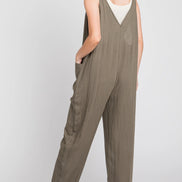 Front Pocketed Jumpsuit