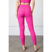 RIBBED YOGA LEGGINGS