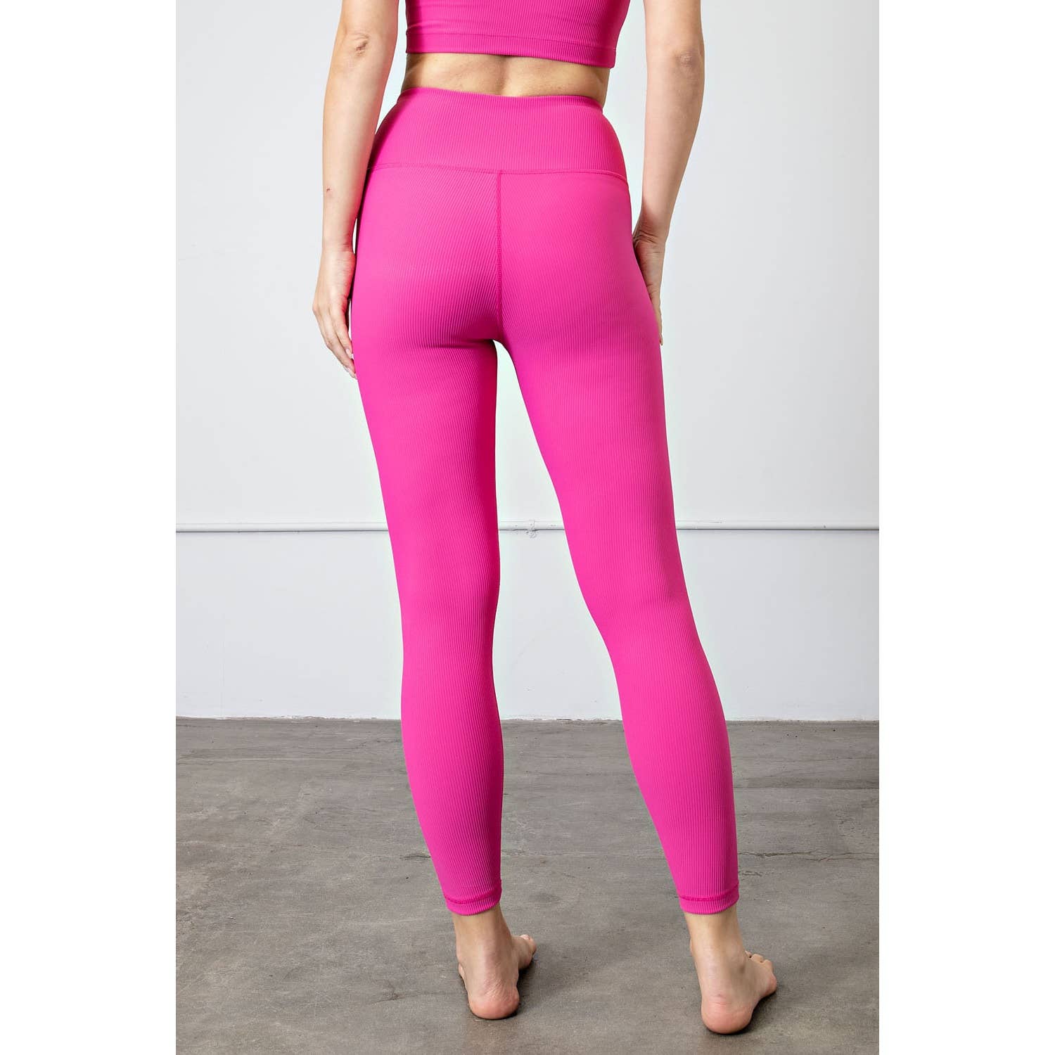 RIBBED YOGA LEGGINGS