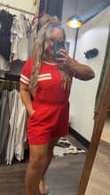 Load image into Gallery viewer, GAME DAY Knit Romper with Pockets
