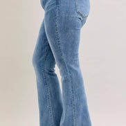 JUDY BLUE Mid Rise Flare - PLUS