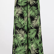 Smocked Waist Wide Leg Pants