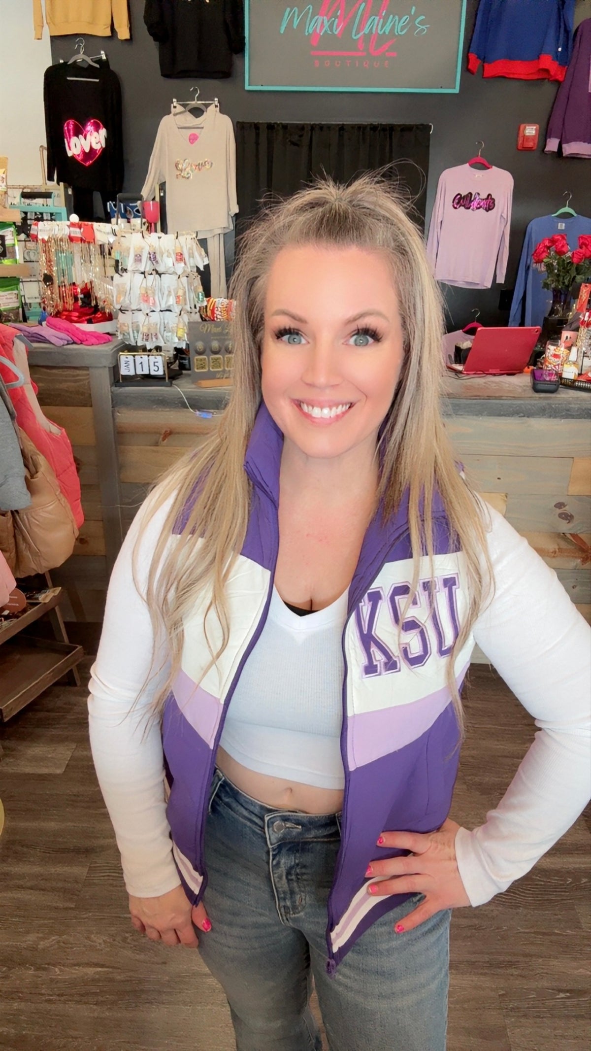 KSU Varsity Vest