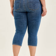 JUDY BLUE MidRise Capri - PLUS