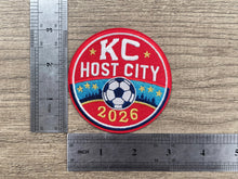 Load image into Gallery viewer, World Cup KC Host City Embroidered Patch (3 inch)
