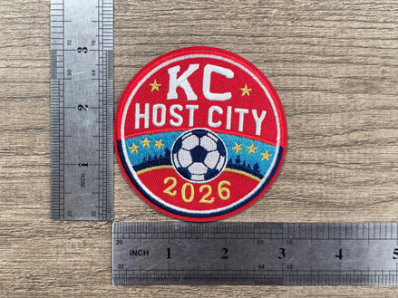 World Cup KC Host City Embroidered Patch (3 inch)
