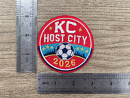 World Cup KC Host City Embroidered Patch (3 inch)
