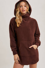 Load image into Gallery viewer, FLEECE HOODIE TUNIC
