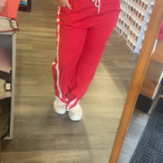 Wide Leg Track Pants