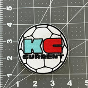KC Current Soccer Ball Patch