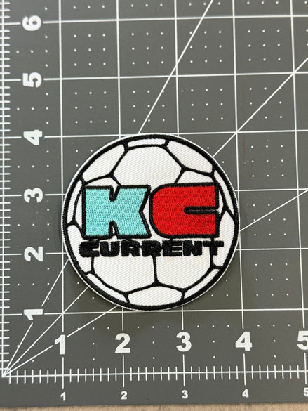 KC Current Soccer Ball Patch