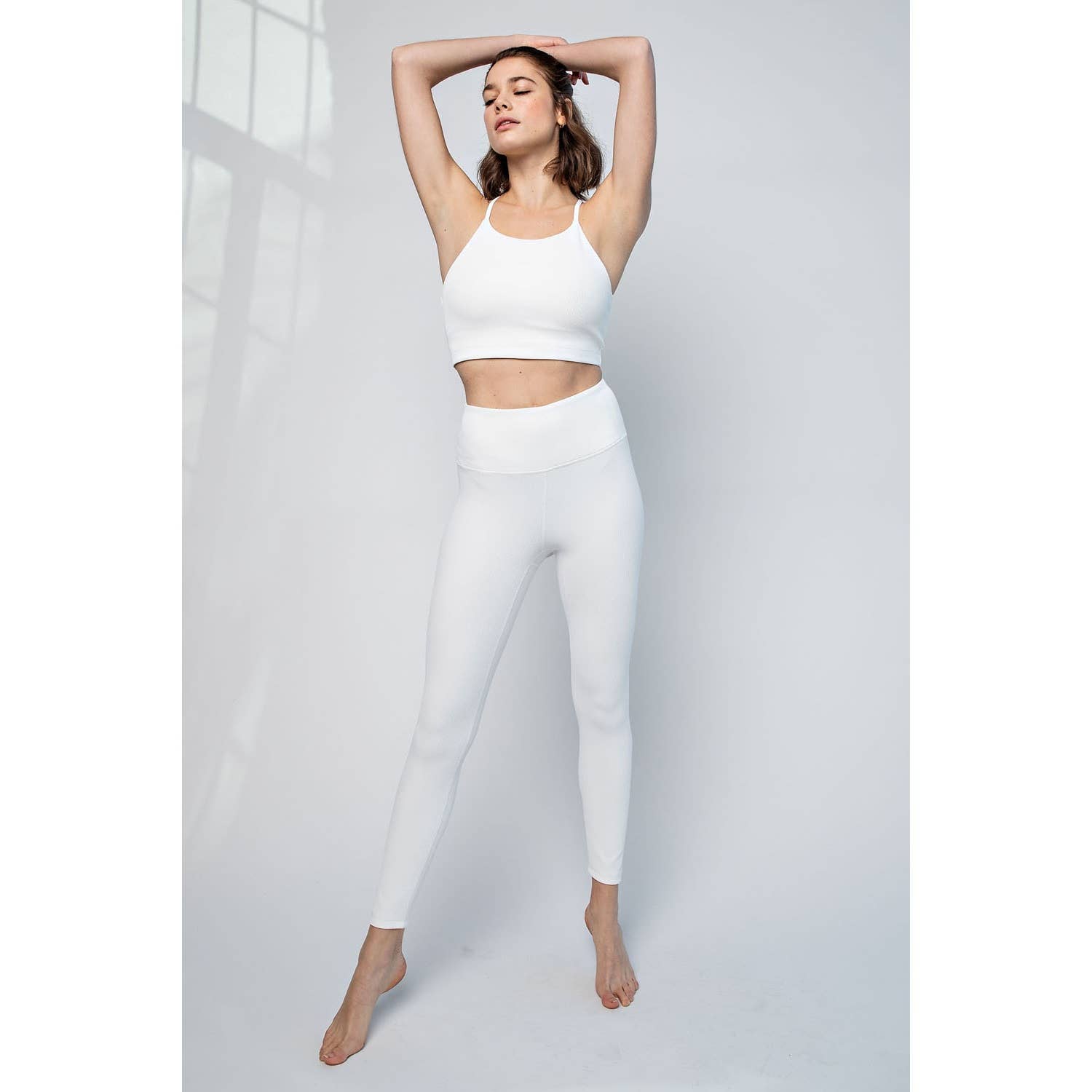 RIBBED YOGA LEGGINGS