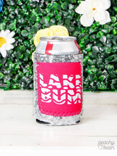 Load image into Gallery viewer, Lake Bum Sequin Can Cooler
