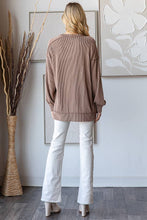 Load image into Gallery viewer, Ribbed Tunic Top w/Pockets
