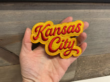 Load image into Gallery viewer, Script Kansas City Chenille Patch
