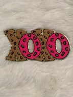 XOXO Leopard Chenille X-Large Patch (Valentine’s Collection)