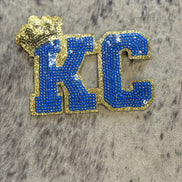 Sequin KC w/Crown Royals Patch