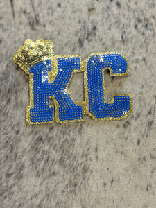 Sequin KC w/Crown Royals Patch