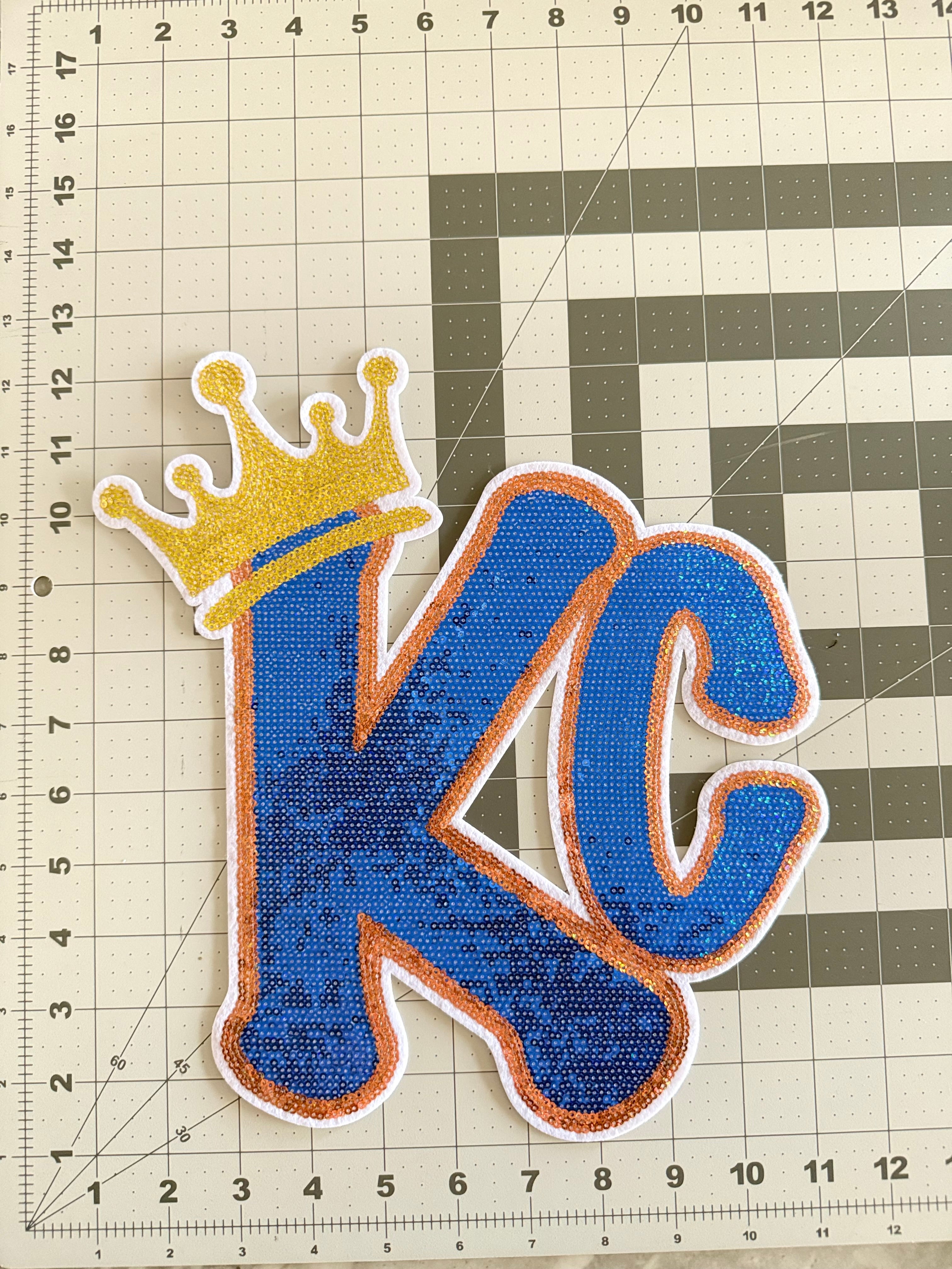 KC w/Crown Royals Tee w/Sequin Patch