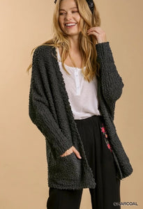 Soft open front Cardigan