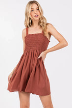 Load image into Gallery viewer, Smocked Detail Romper - NJU60420A-HV
