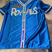 Royals Jersey w/Sequin Detailing (Royal Blue)