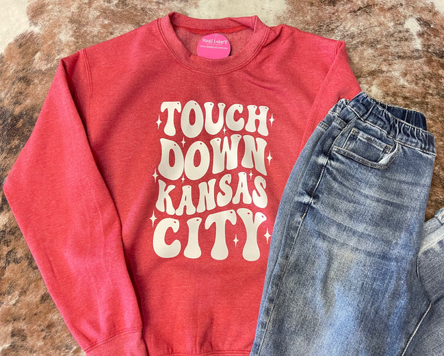 Touchdown Kansas City Sweatshirt (white writing)