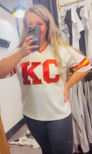 Load image into Gallery viewer, KC Kickoff Jersey Tee **PRESALE**
