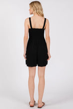 Load image into Gallery viewer, Smocked Detail Romper - NJU60420A-HV
