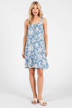 Load image into Gallery viewer, Print Flowy Mini Dress
