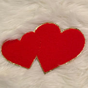 Hearts Chenille X-Large Patch (Valentine’s Collection)