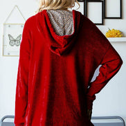 Hooded Chenille Shacket