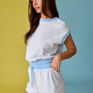 Scuba Sleeveless Lounge TOP ONLY (shorts sold separately)