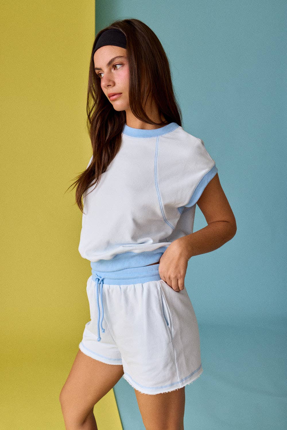 Scuba Sleeveless Lounge TOP ONLY (shorts sold separately)