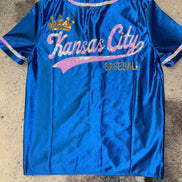 Royals Jersey w/Sequin Detailing (Royal Blue)