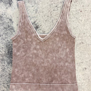 Reversible Neckline Cropped Tank