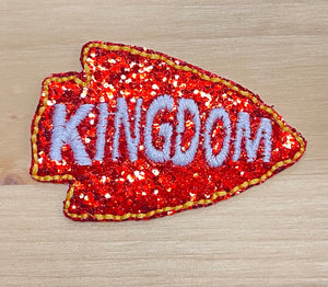 Arrowhead Sequin Iron-On Patch