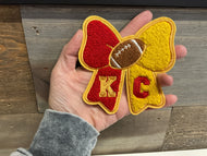 KC Bow Chenille Patch
