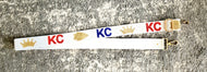 KC Combo Chiefs/Royals Adjustable Sequin and Bead Purse Strap