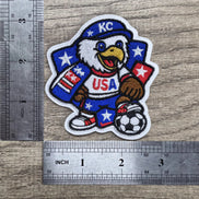 World Cup USA Eagle Embroidered Patch (3 inch)