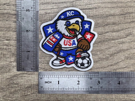World Cup USA Eagle Embroidered Patch (3 inch)