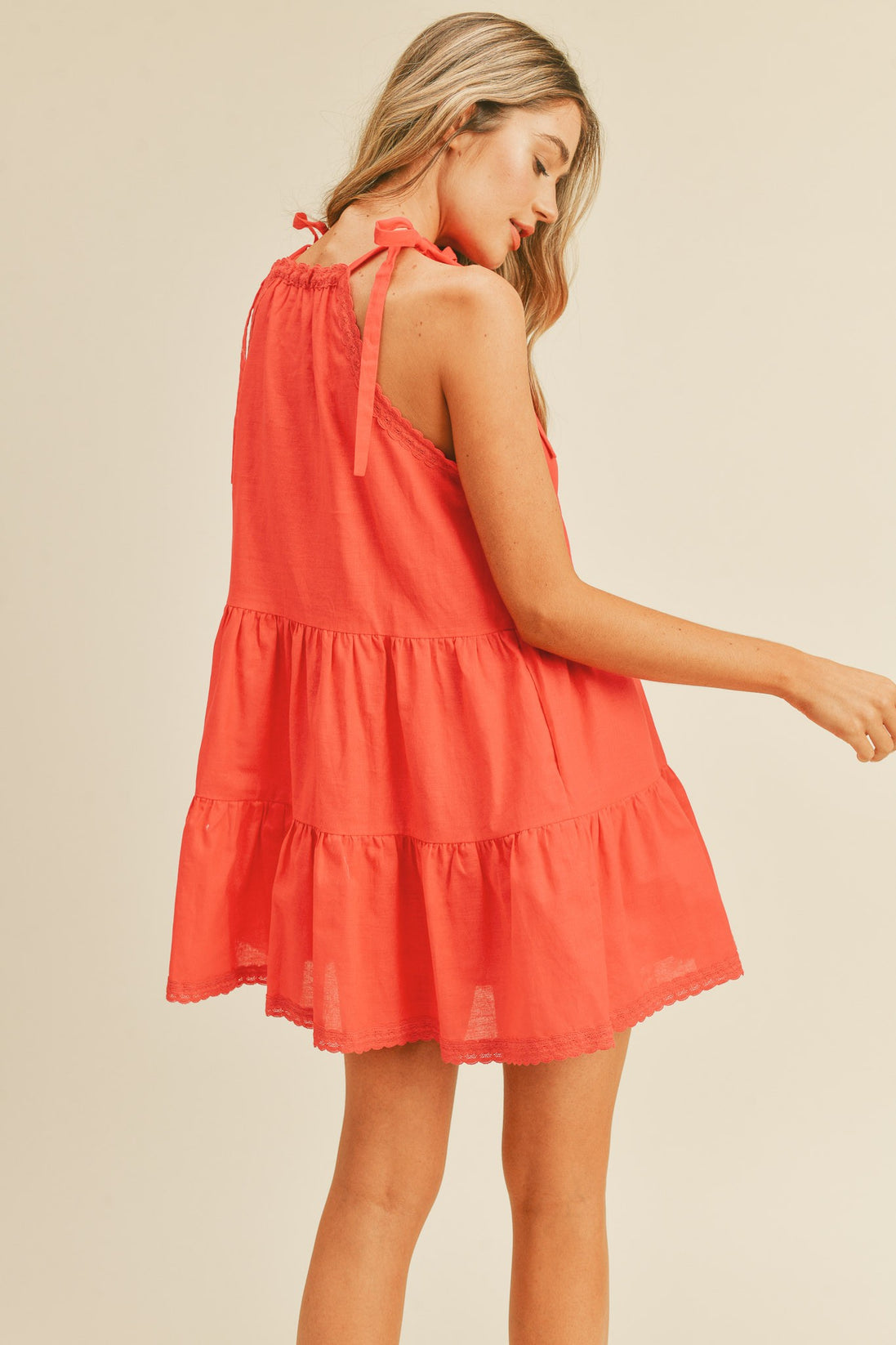 Halter Babydoll Dress
