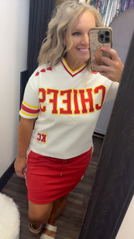 Jersey Tee CHIEFS white
