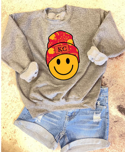 KIDS CHIEFS Sweatshirt Smiley Face