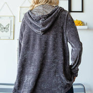 Hooded Chenille Shacket