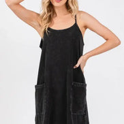 Garment Dye Cami Dress - D40854P
