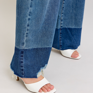 JUDY BLUE High Waisted Column Straight