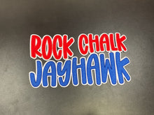 Load image into Gallery viewer, Rock Chalk Jayhawks Chenille X-Large Patch
