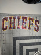 Chiefs Sequin X-Large Patch